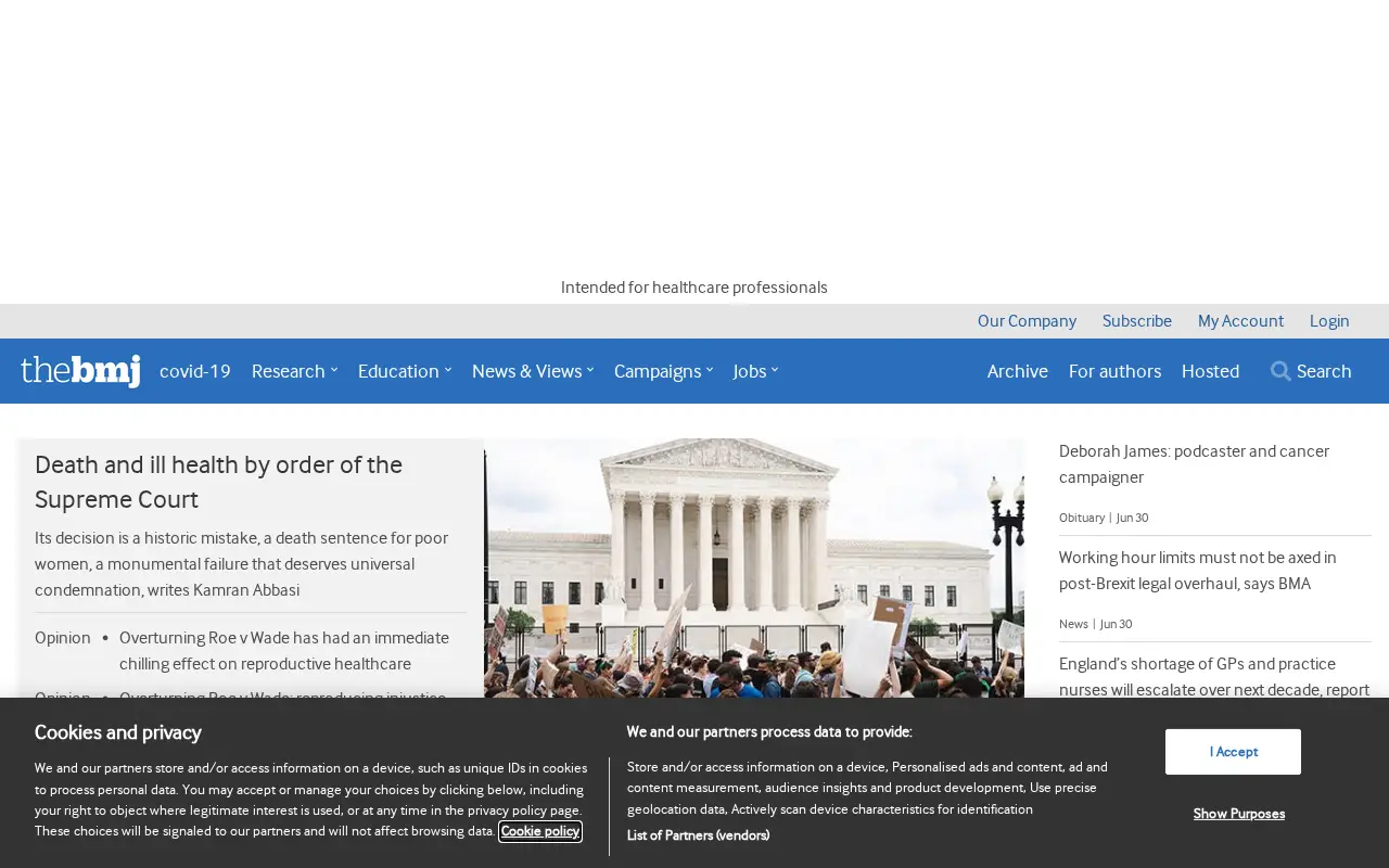 bmj.com in 2022