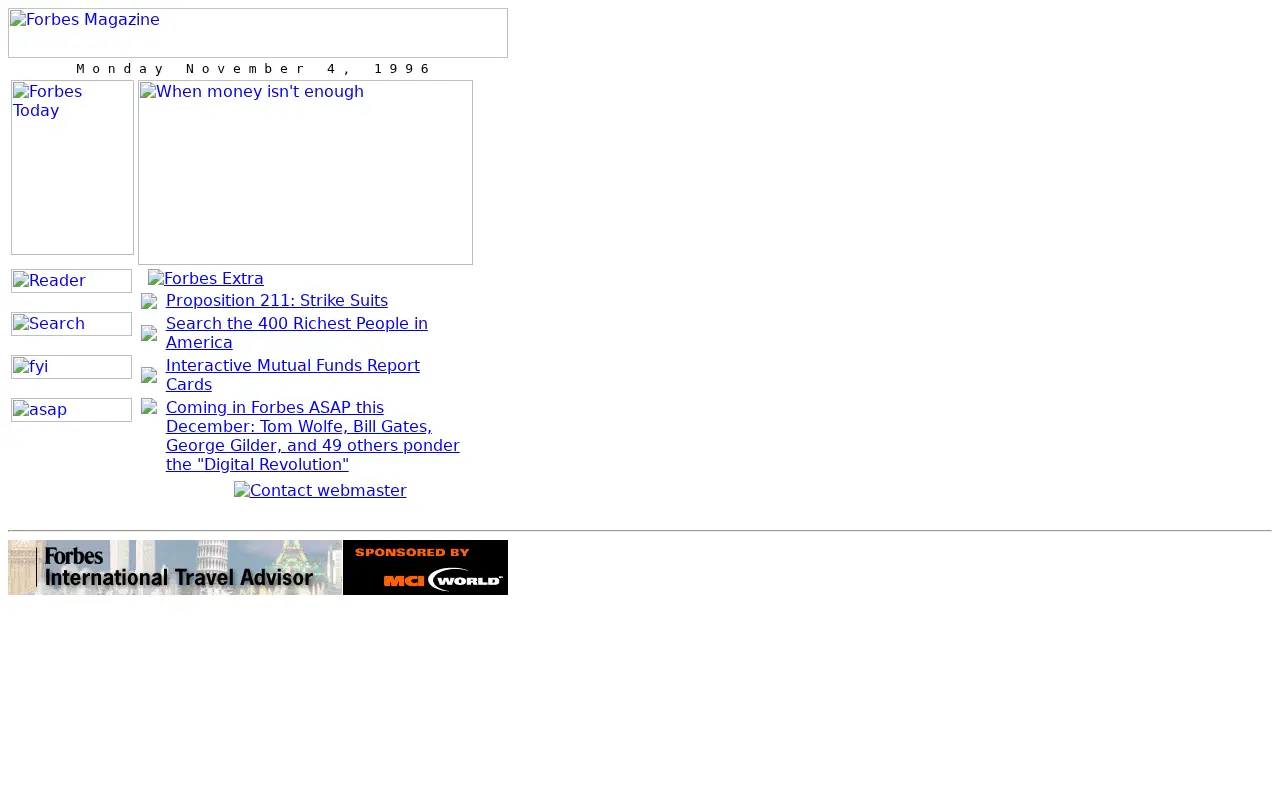 forbes.com in 1996
