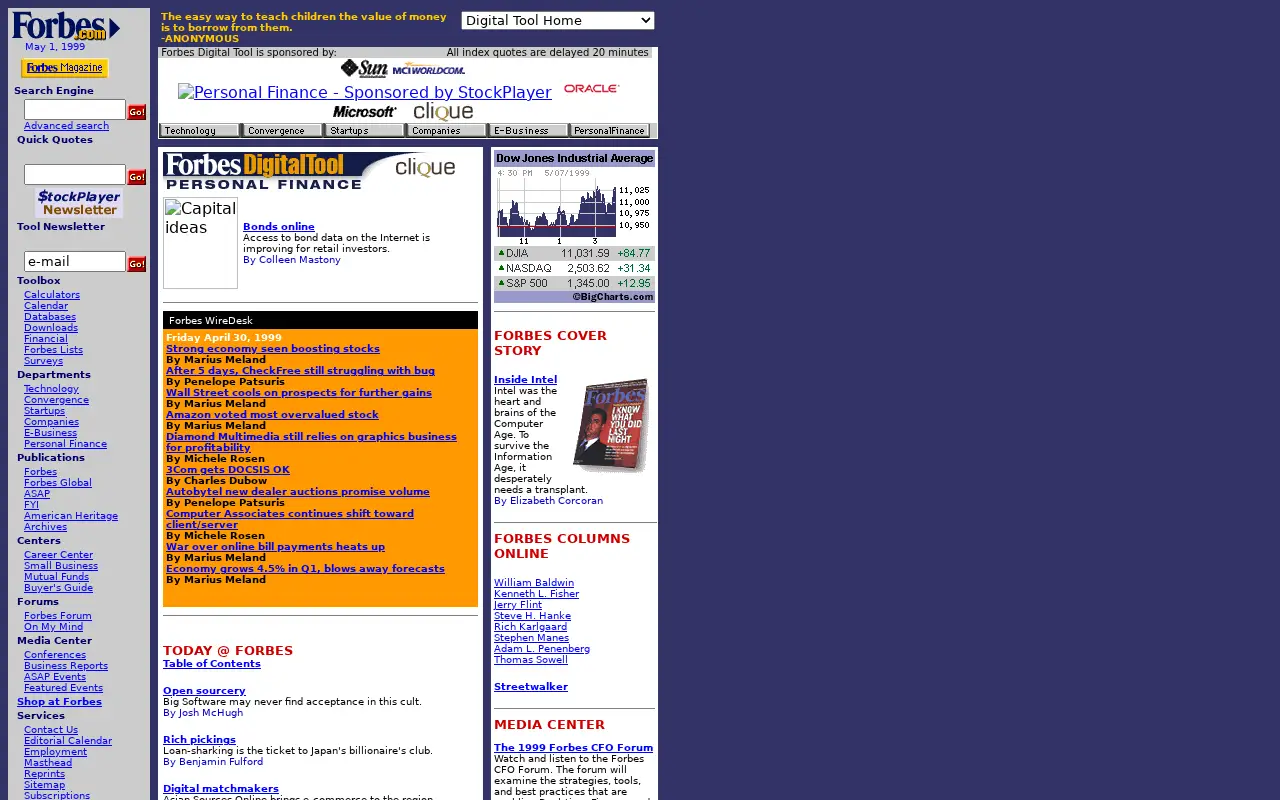 forbes.com in 1999