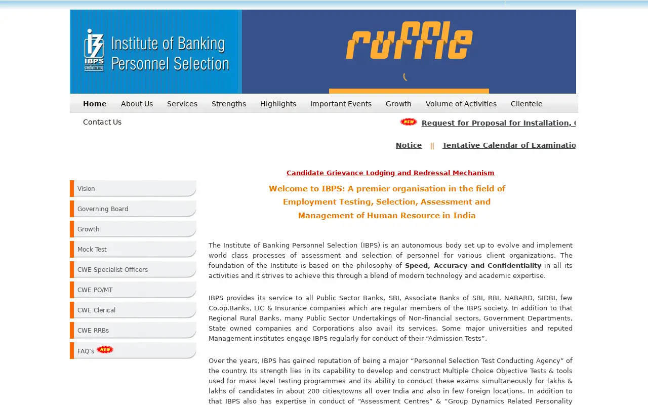 ibps.in in 2017