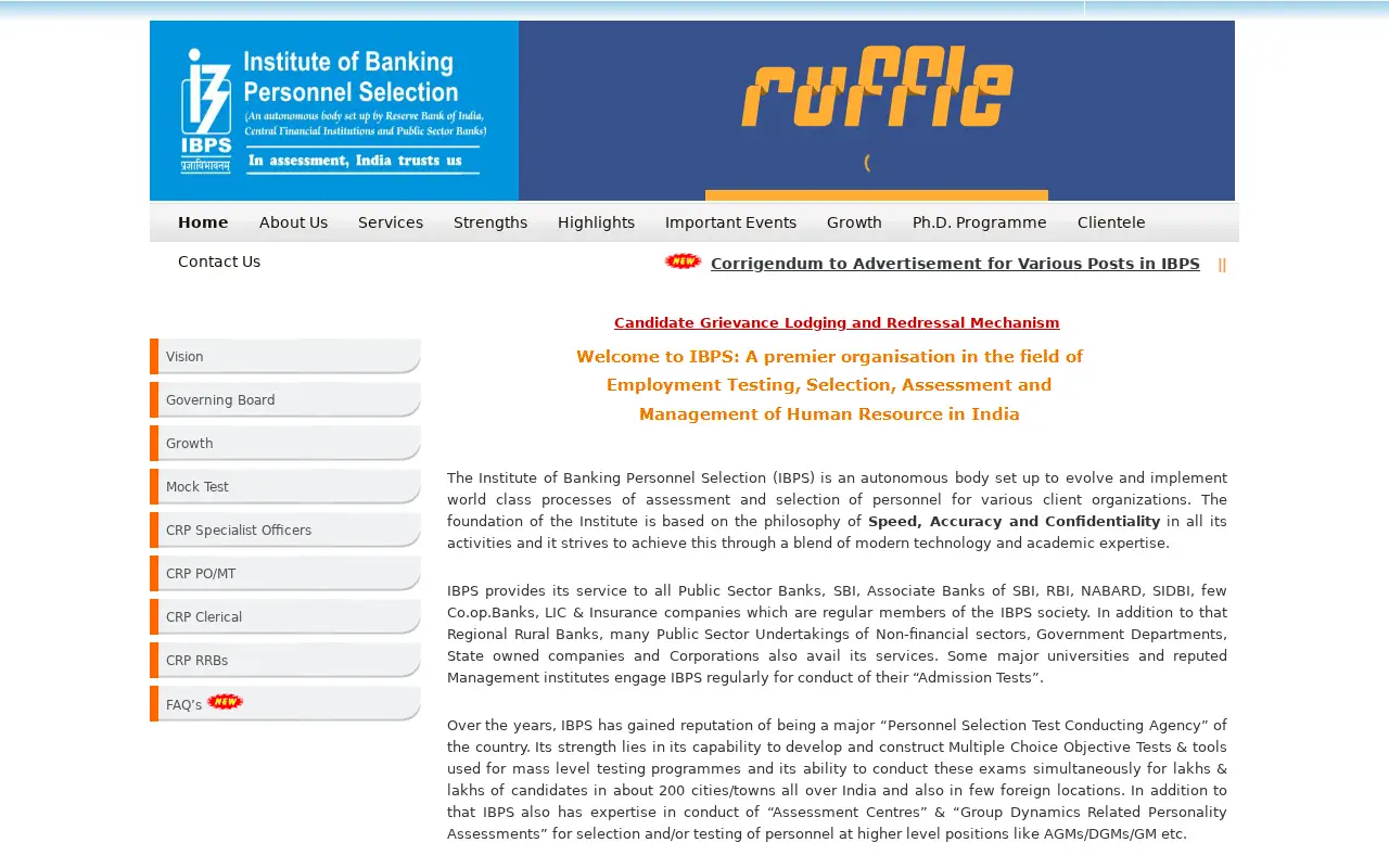 ibps.in in 2020