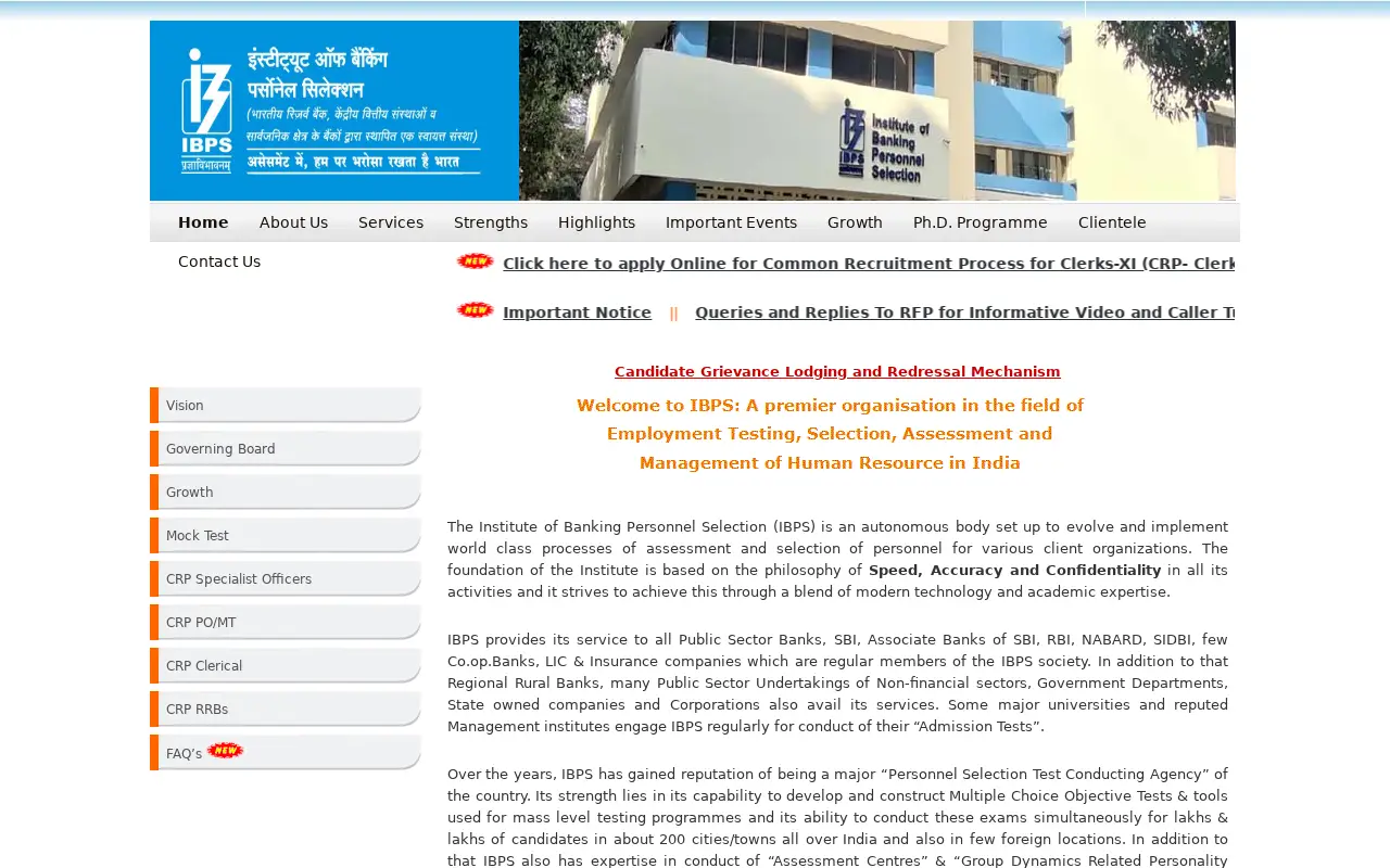 ibps.in in 2021
