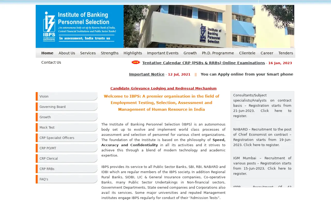 ibps.in in 2023