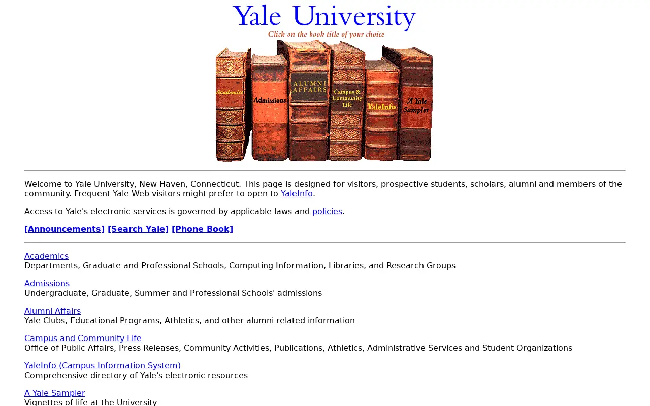 yale.edu in 1997