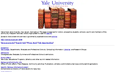yale.edu in 1999