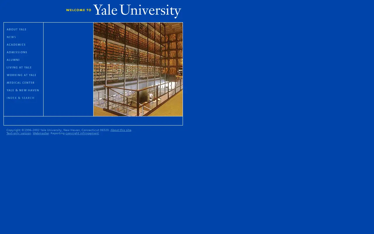 yale.edu in 2002