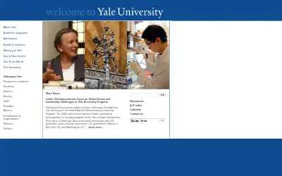 yale.edu in 2009