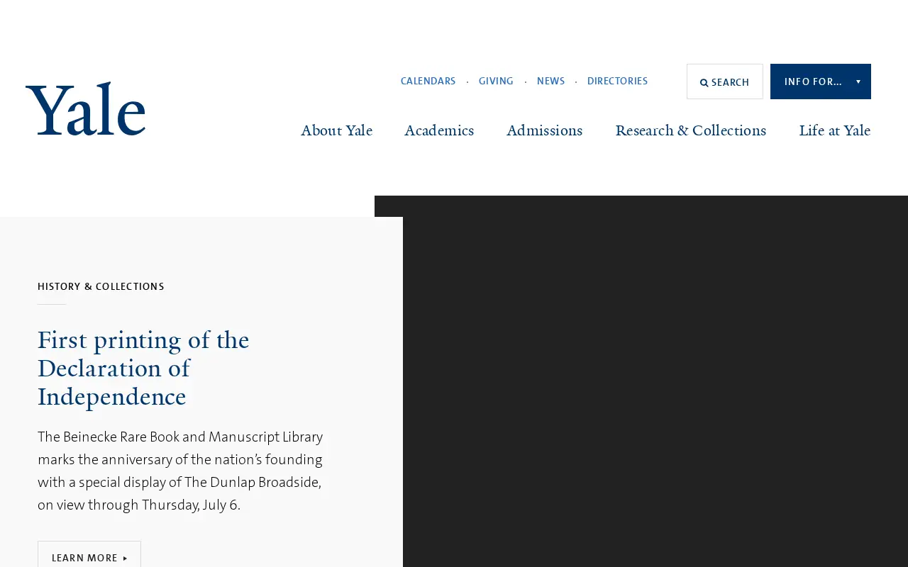 yale.edu in 2017