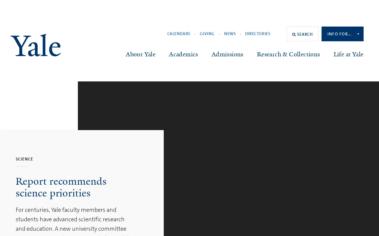 yale.edu in 2018