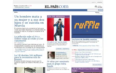 elpais.com in 2008