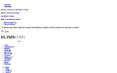 elpais.com in 2009