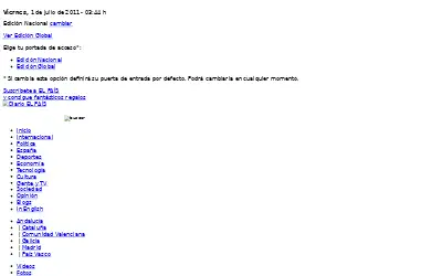 elpais.com in 2011