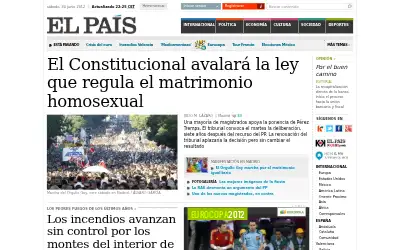 elpais.com in 2012