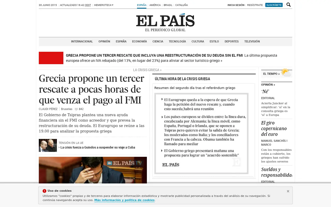 elpais.com in 2015