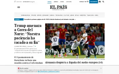 elpais.com in 2017