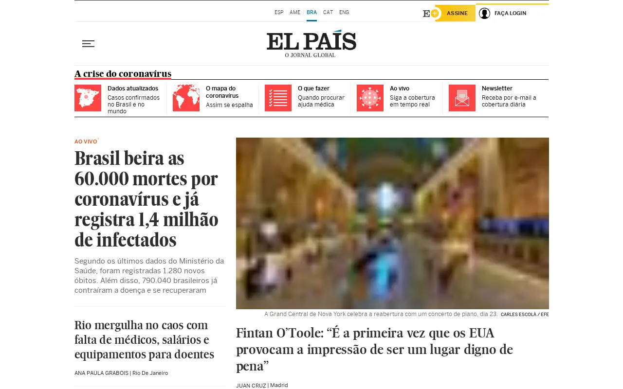 elpais.com in 2020