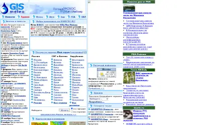 gismeteo.ru in 2005