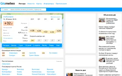 gismeteo.ru in 2022