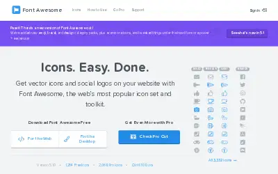 fontawesome.com in 2018