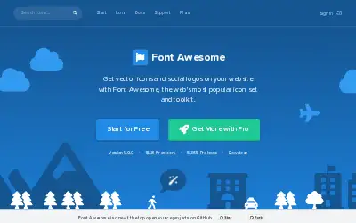 fontawesome.com in 2019