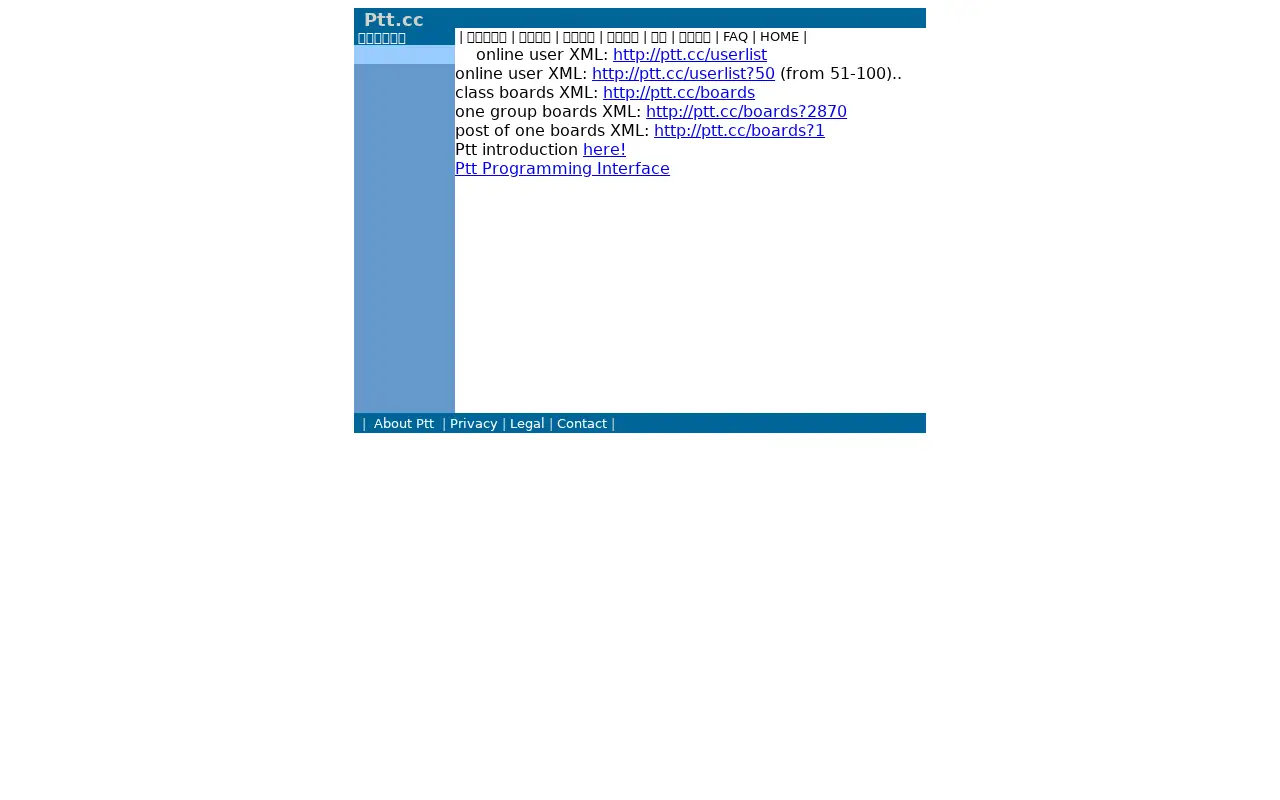 ptt.cc in 2003
