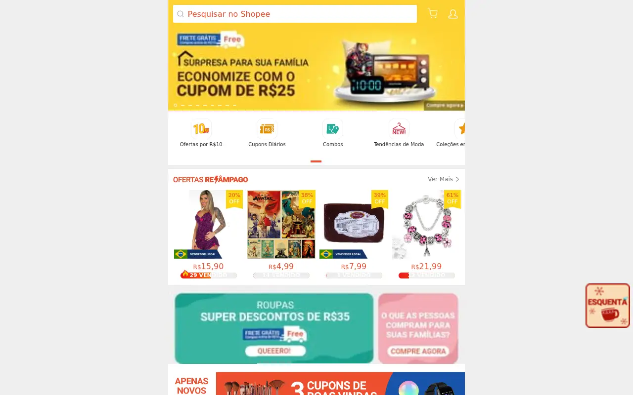 shopee.com.br in 2020