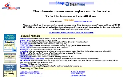 agkn.com in 2001