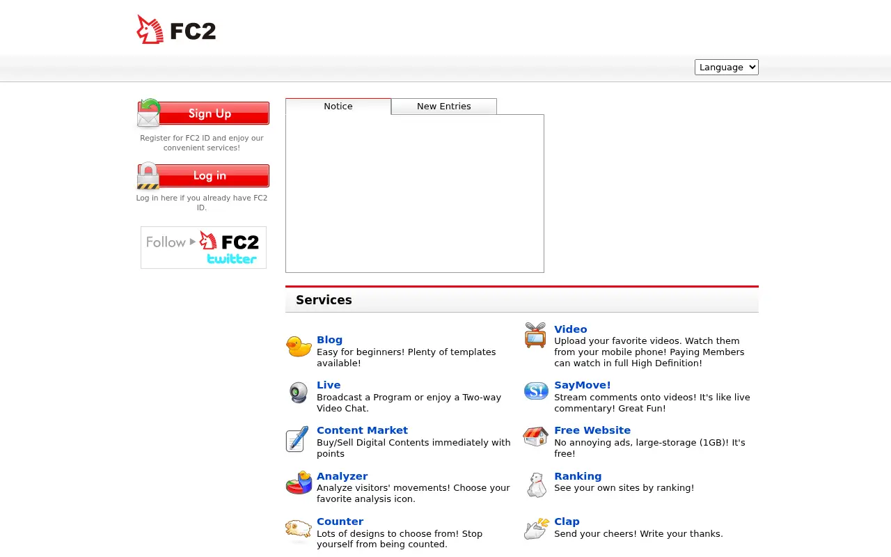 fc2.com in 2018