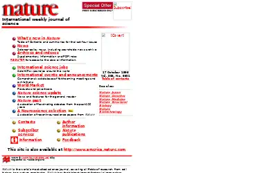 nature.com in 1996