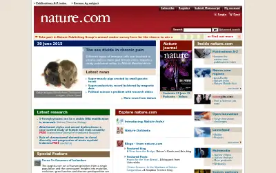 nature.com in 2015