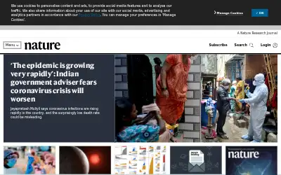 nature.com in 2020