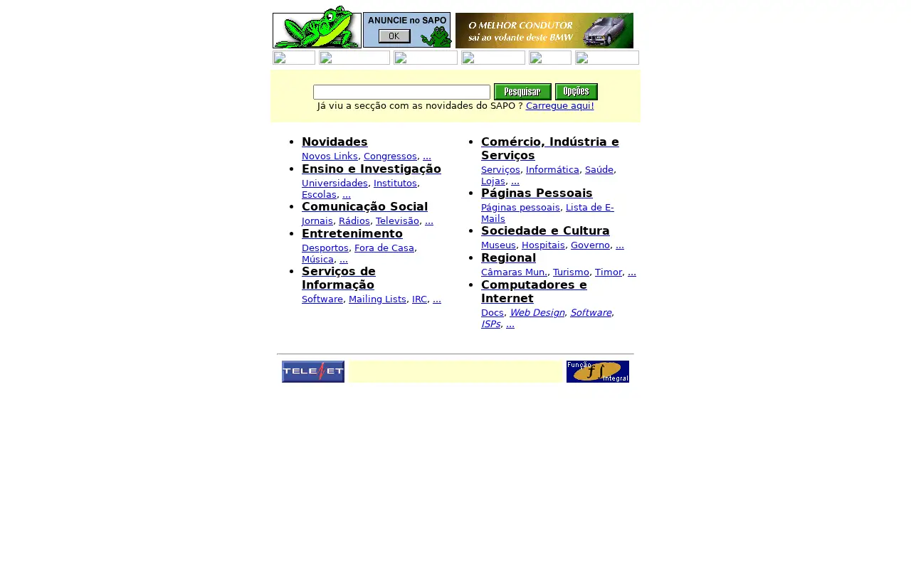 sapo.pt on February 7, 1998