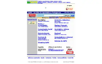sapo.pt in 1999