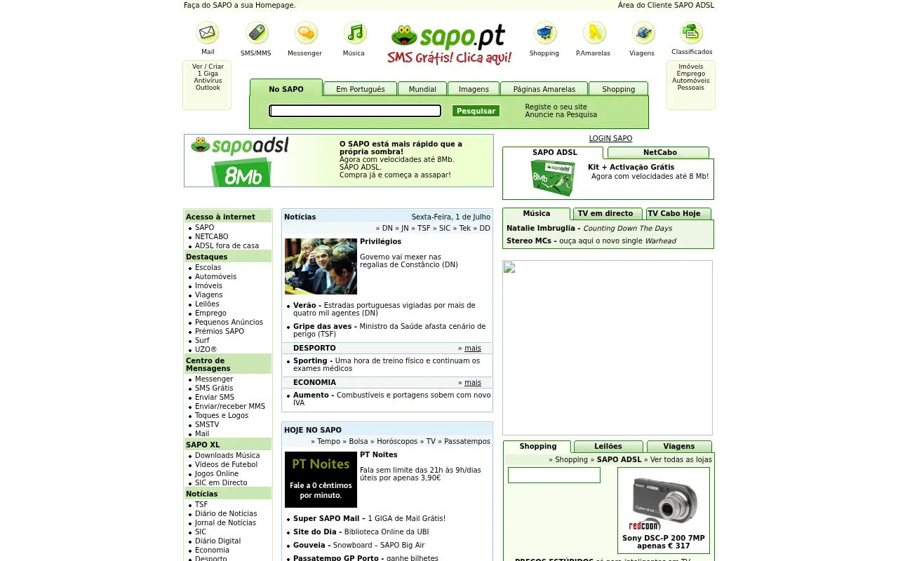 sapo.pt on June 30, 2005