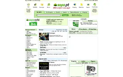 sapo.pt in 2005