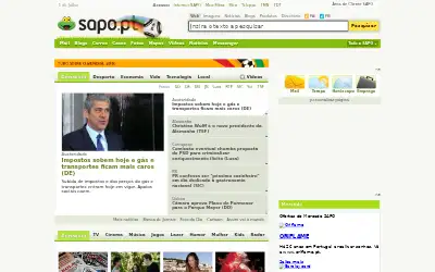 sapo.pt in 2010