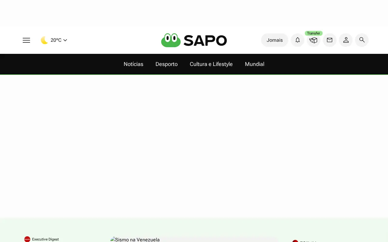 sapo.pt on June 30, 2026