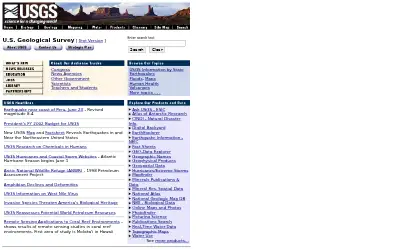 usgs.gov in 2001