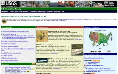 usgs.gov in 2006