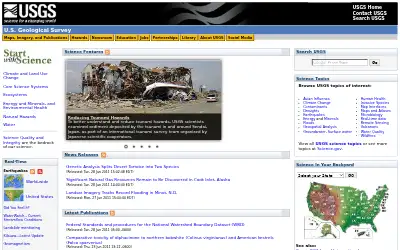 usgs.gov in 2011