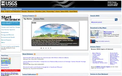 usgs.gov in 2013