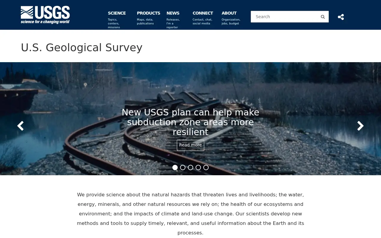 usgs.gov in 2017
