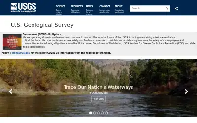 usgs.gov in 2020