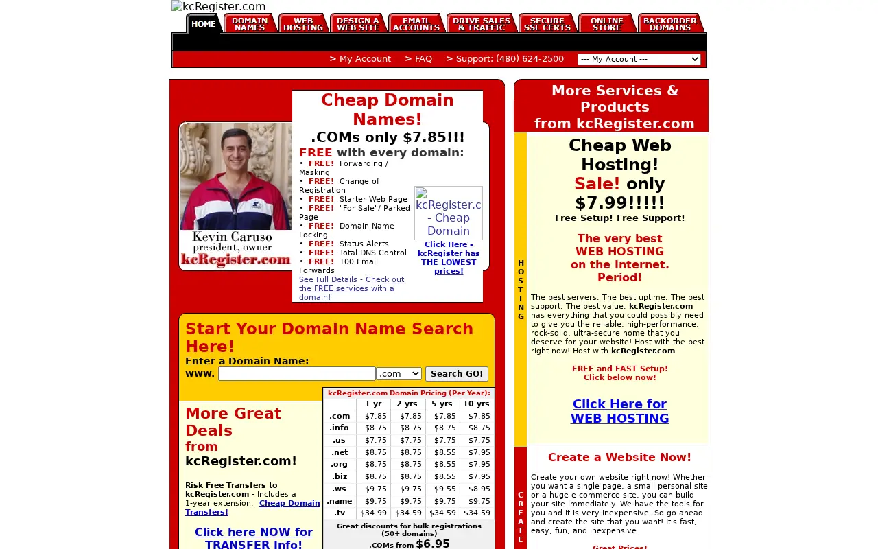 abovedomains.com in 2005