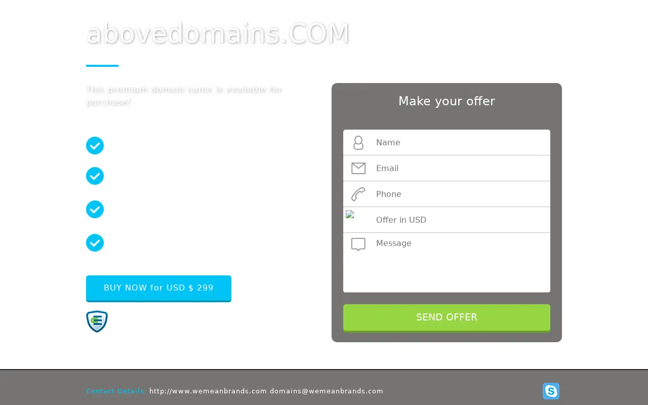 abovedomains.com in 2016