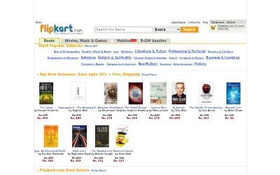 flipkart.com in 2010