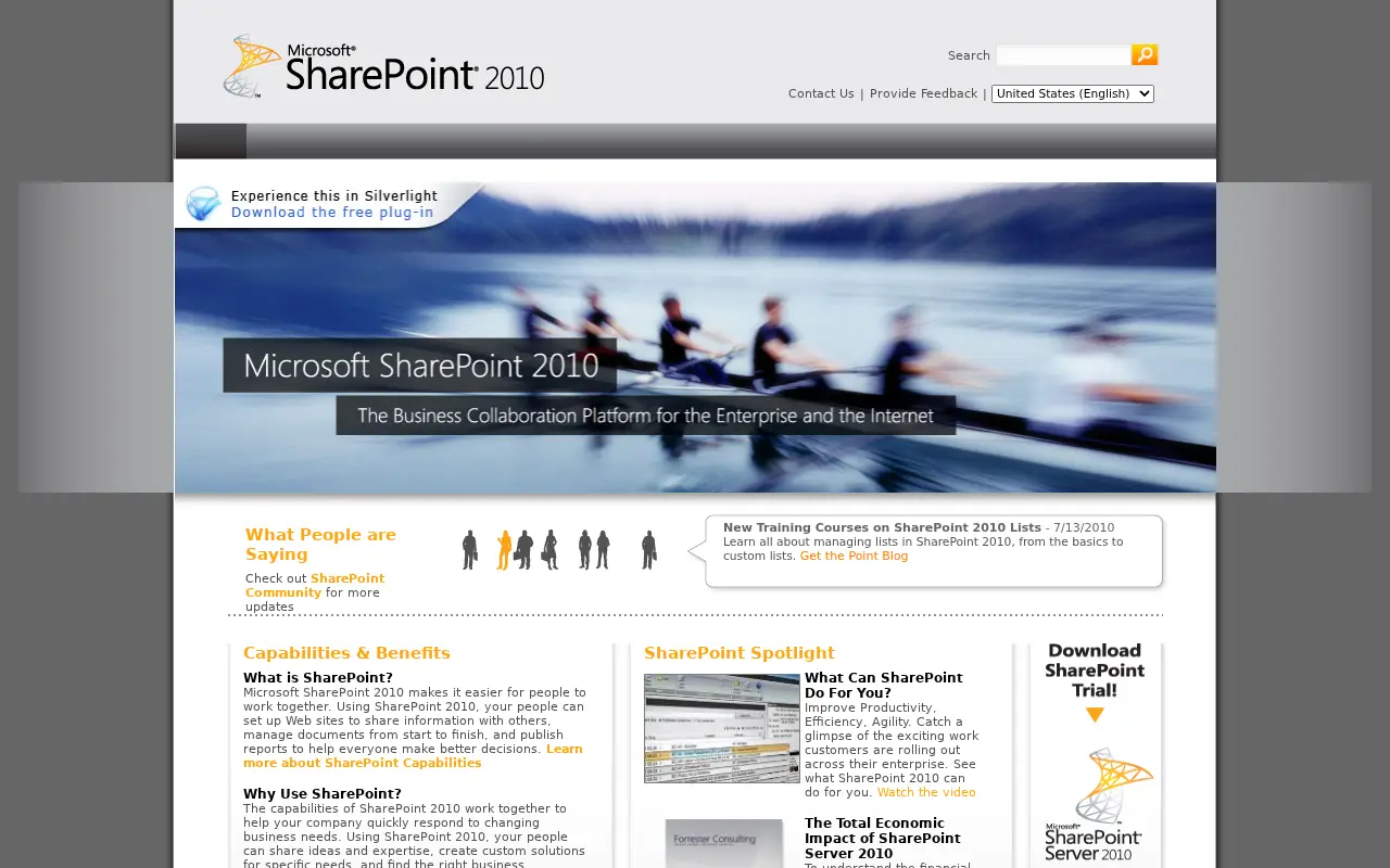sharepoint.com in 2010