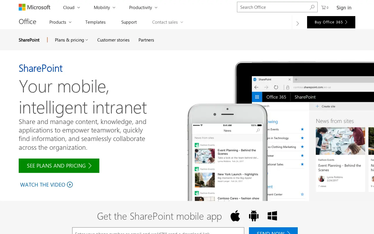 sharepoint.com in 2017