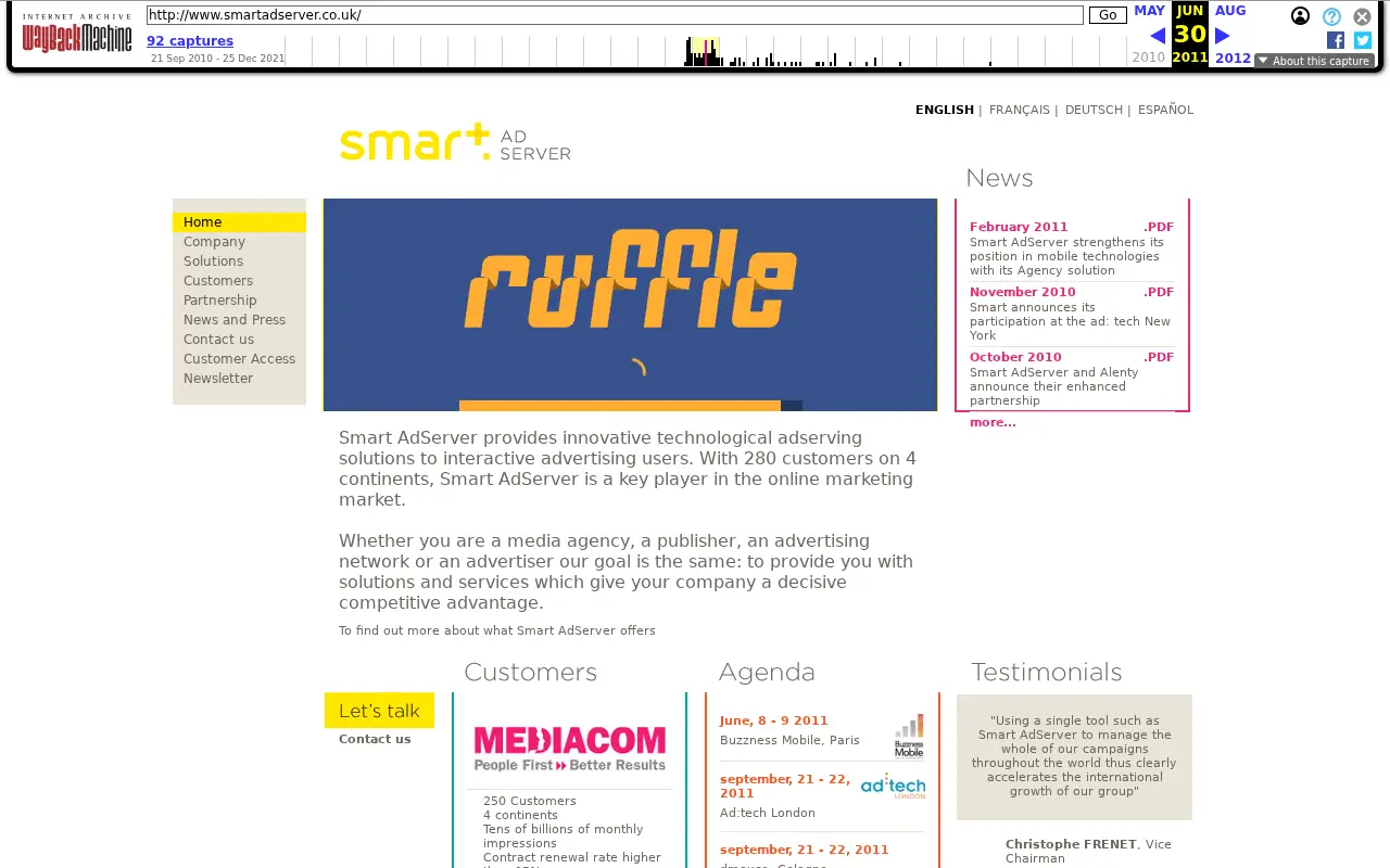 smartadserver.com in 2011