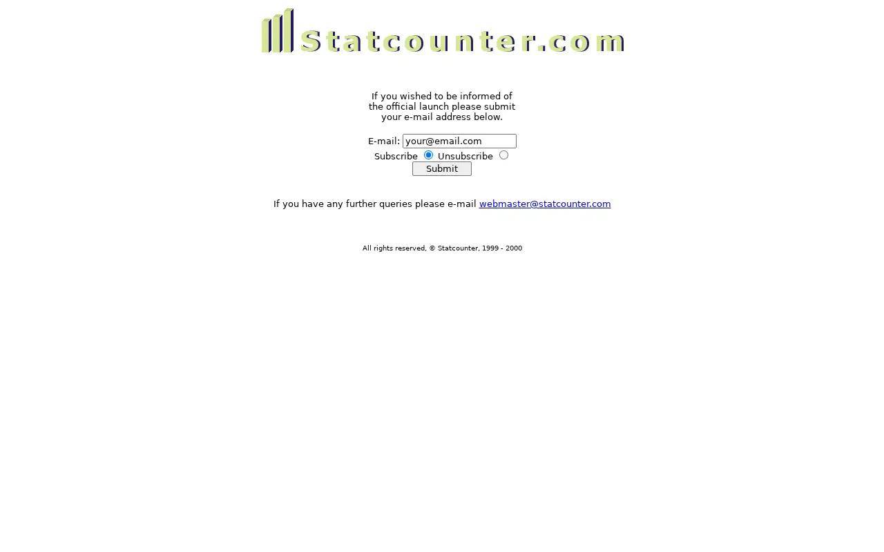 statcounter.com in 2000